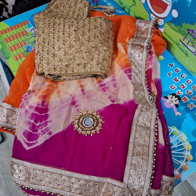 Light Weight  Saree,sling Bag For Gift
