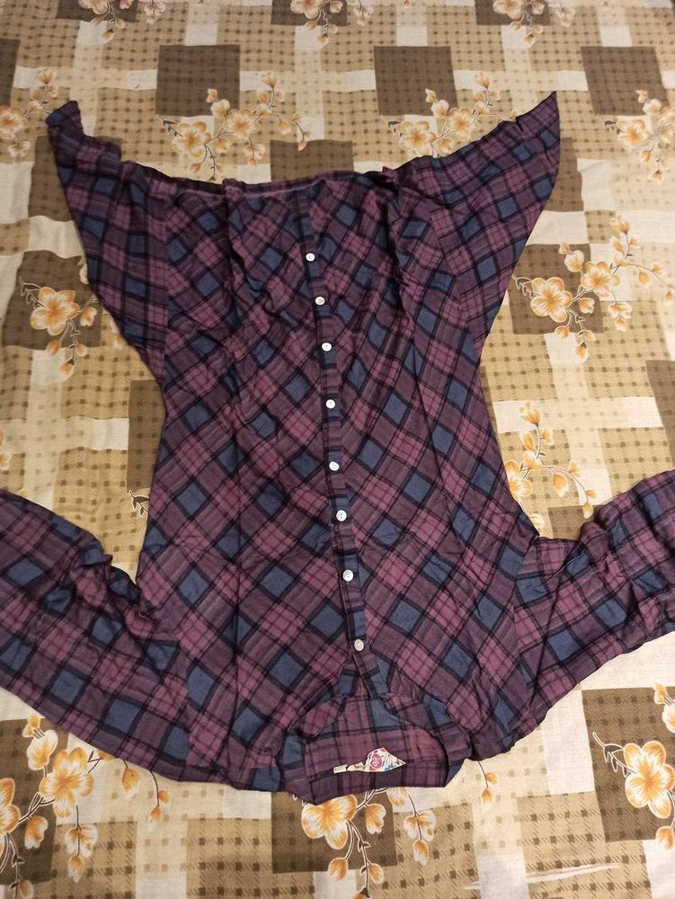 Plaid Flannel Shirt