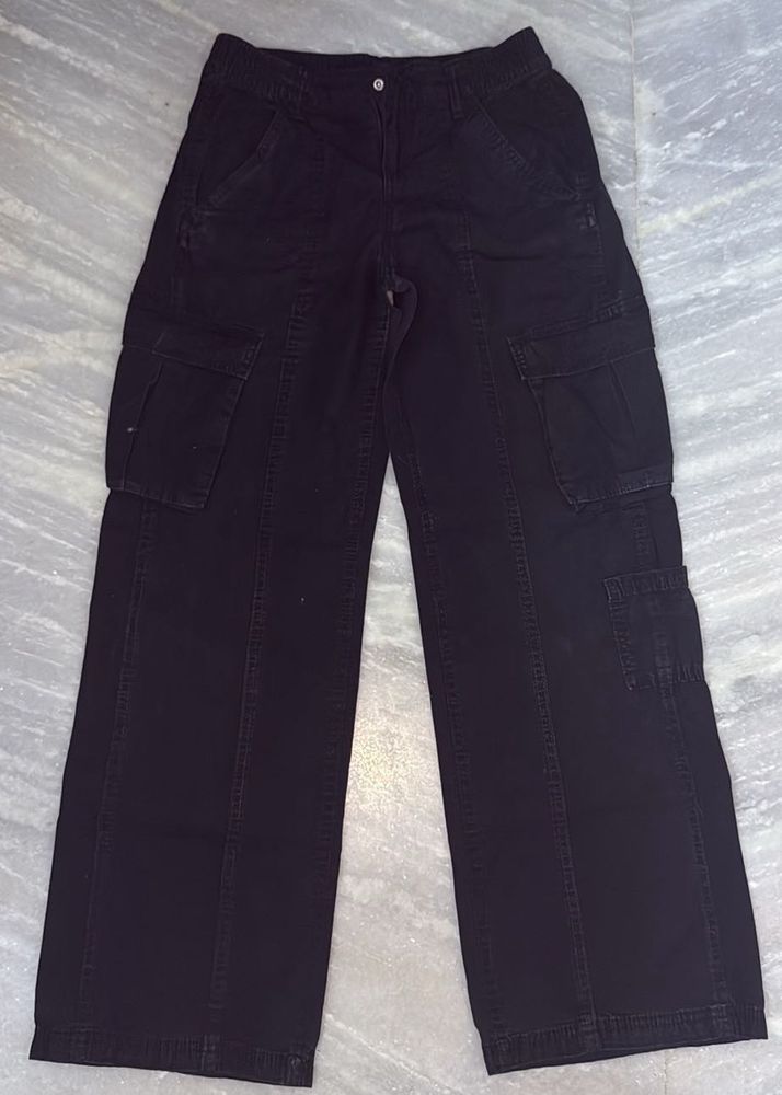 Black Cargo Pants