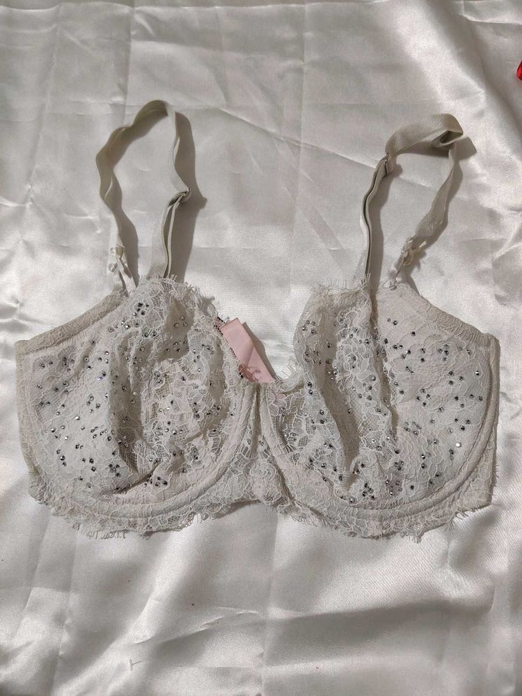 Sparkly Lace Bra