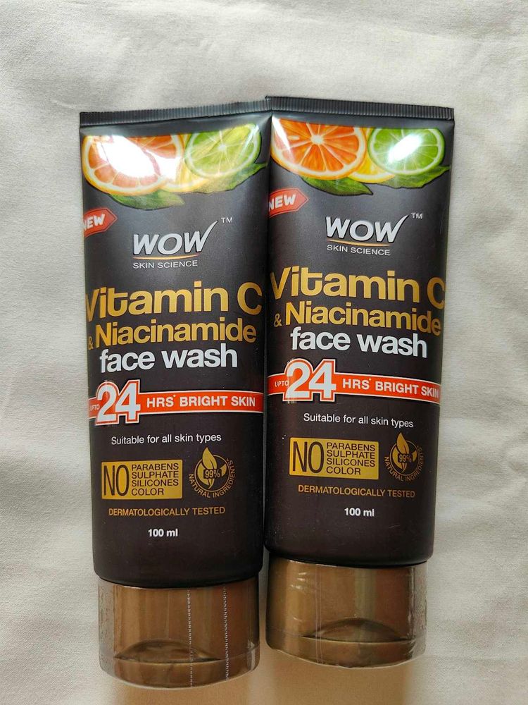 WOW Vitamin C &amp; Niacinamide Face Wash