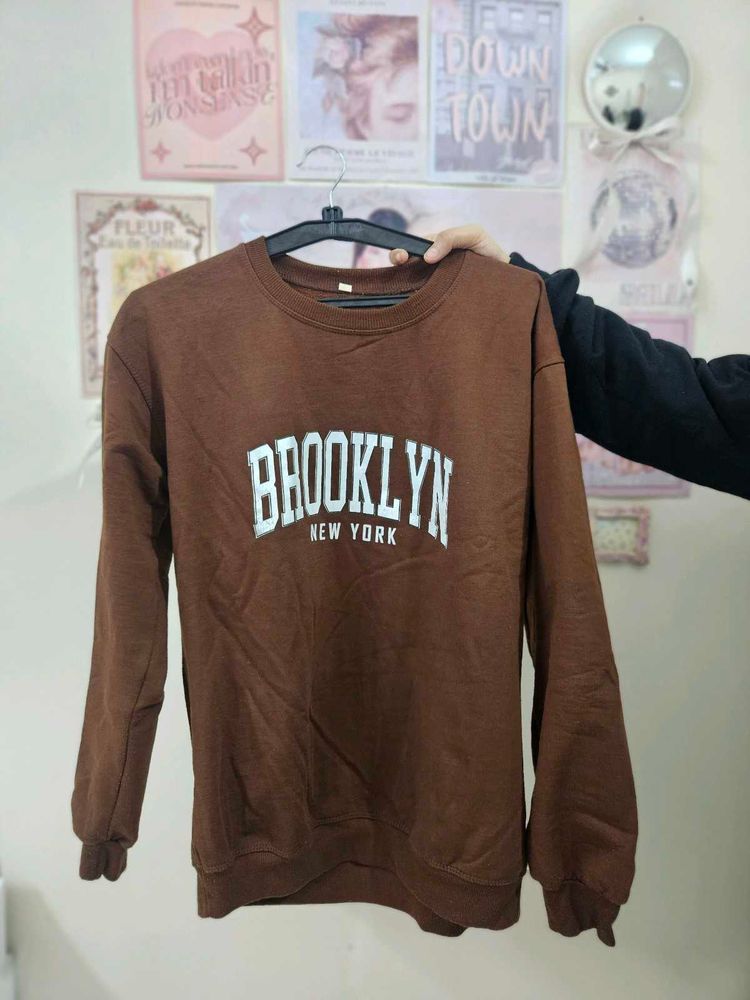 Brooklyn Brown Sweatshirt