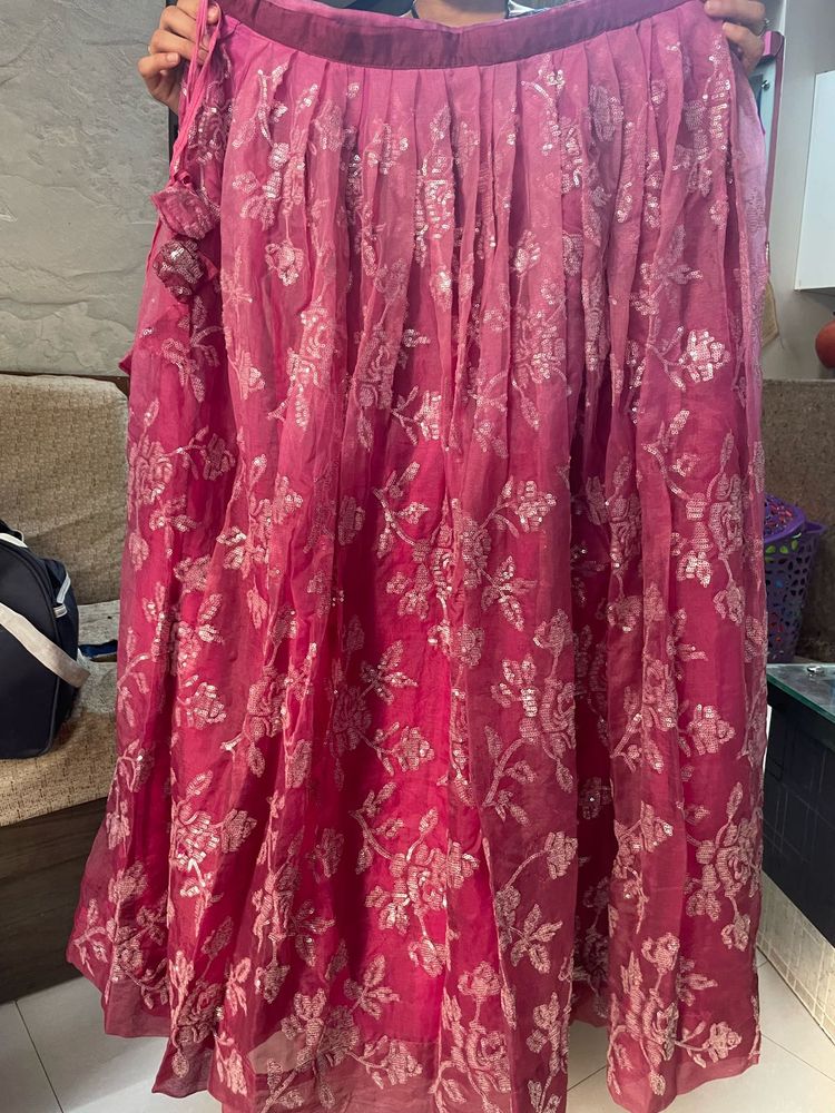 Stunning multi colour lehenga
