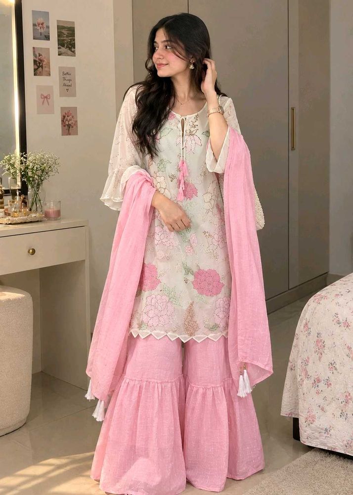 elegant sharara set