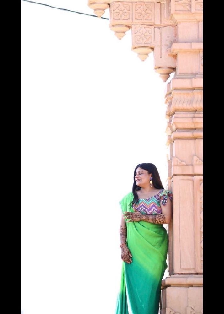 Mehndi Dress 💚