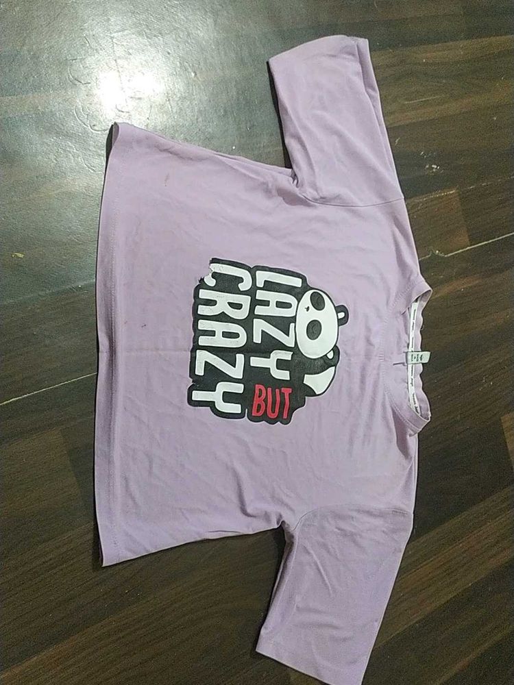 Cute Panda Graphic T-Shirt