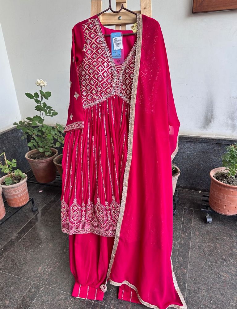 Brand new Designer Pink Kurta Set with Dupatta