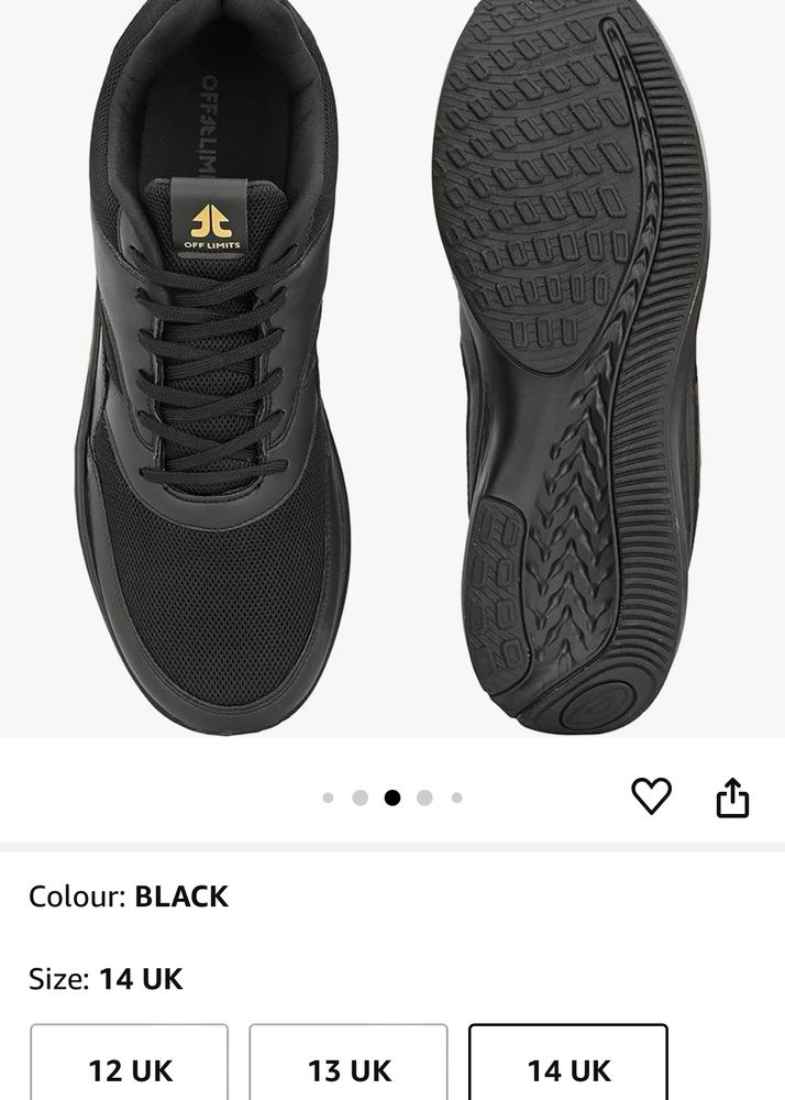 Off Limits Training Shoe Black