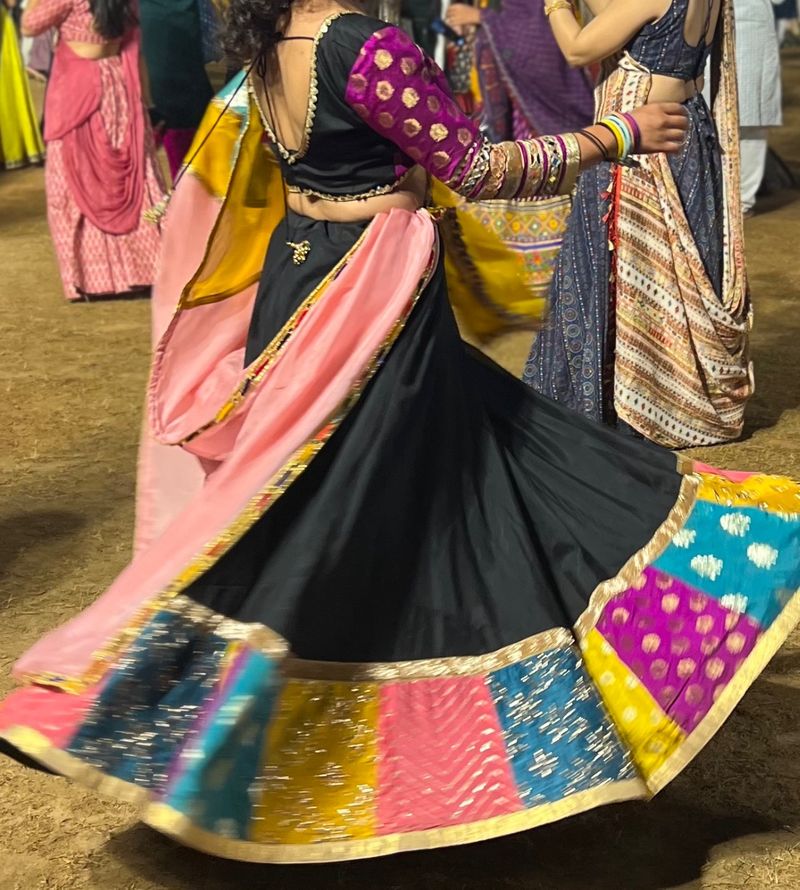 DESIGNER BLACK CHANIYA CHOLI