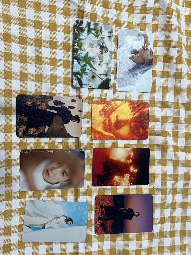 BTS Jhope photo Folio Unofficial Photocards
