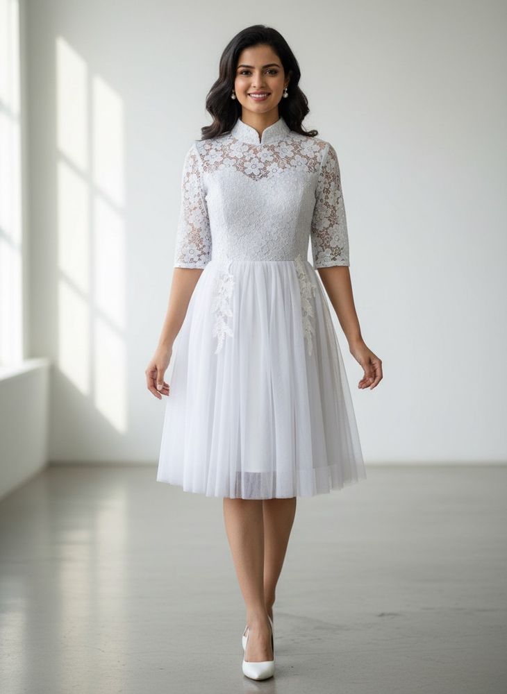 Elegant  Lace Dress