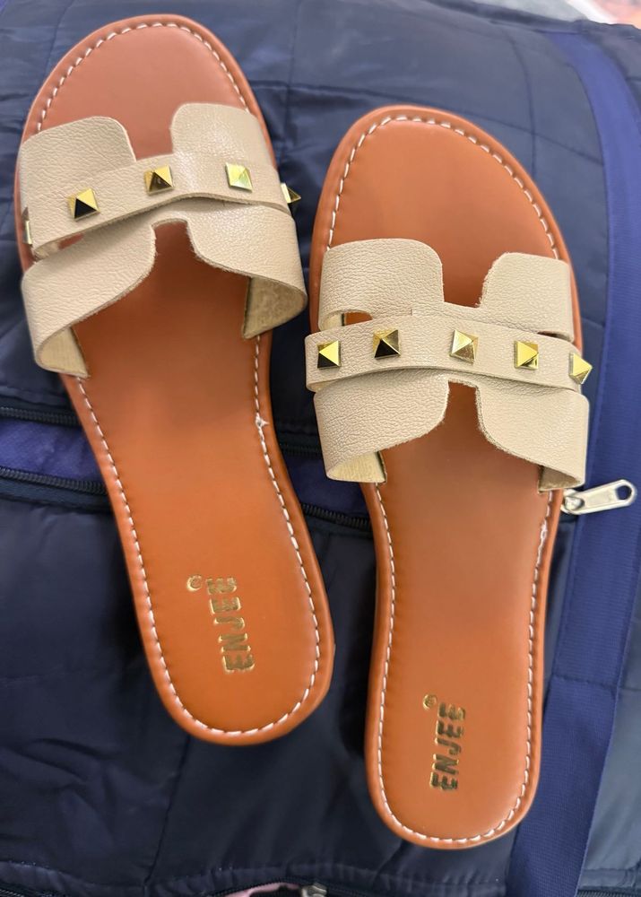 Studded Flat Sandals