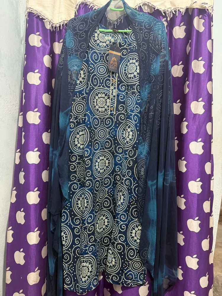 Boho-inspired printed suit set