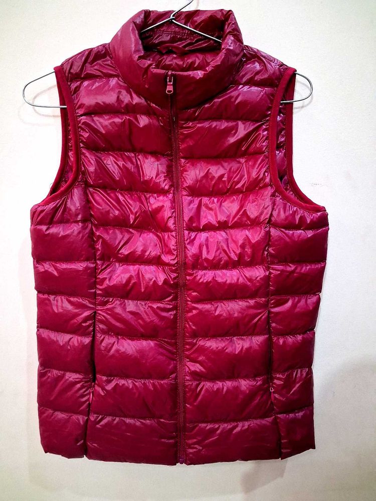 Light weight warm pink vest