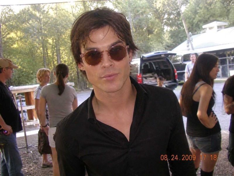Damon salvatore funky cool Cute Pink Bunny Sunglas