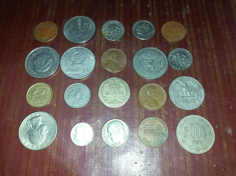 Foreign Coins  For Sale  Pack Of 20