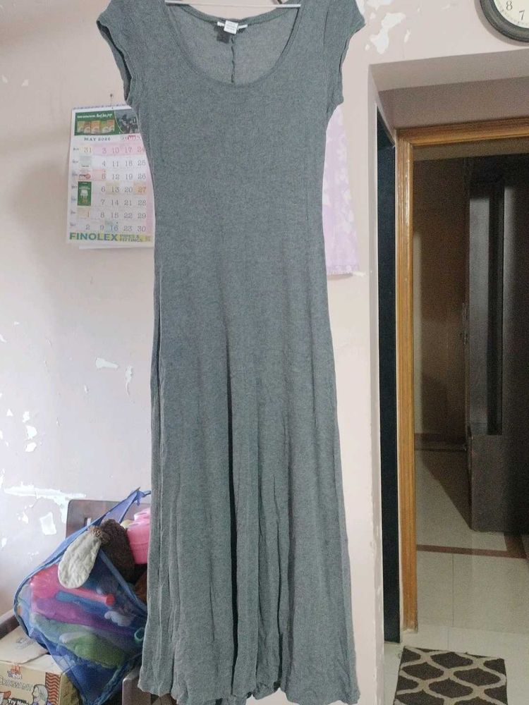 Grey Maxi Dress