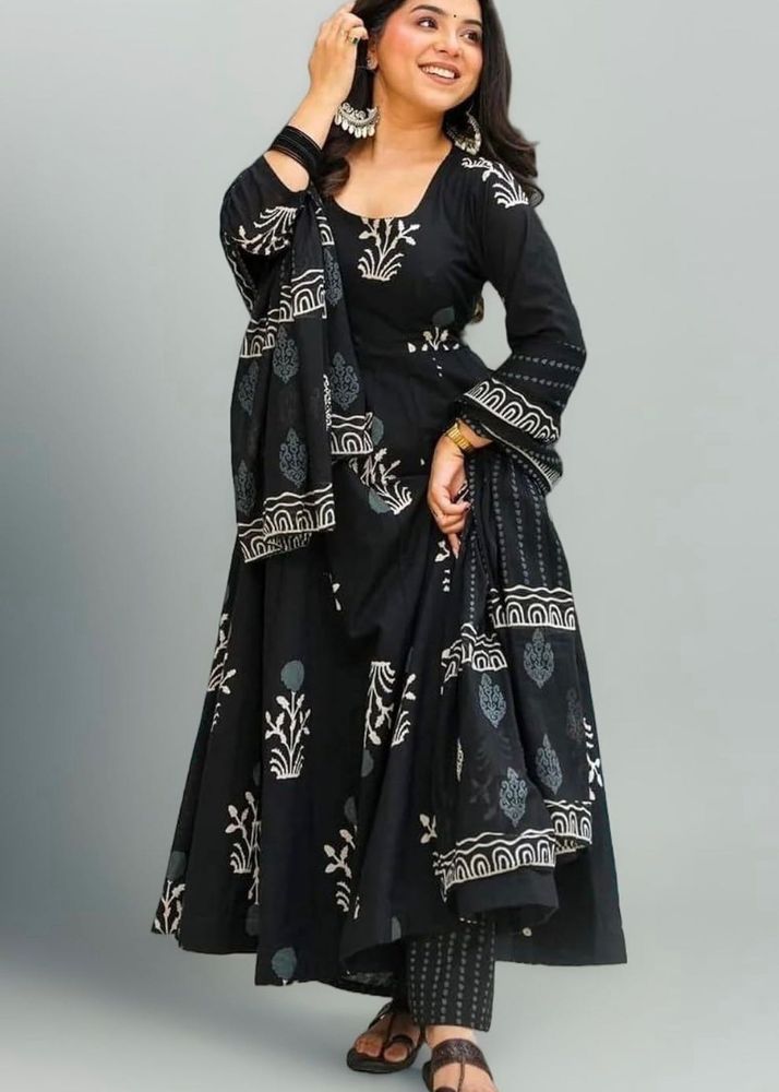 Black Kurta Set