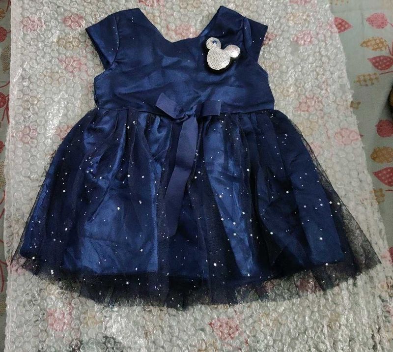 Sparkly Blue Disney Inspired Dress