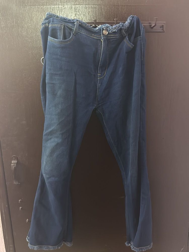 Flared Denim Jeans