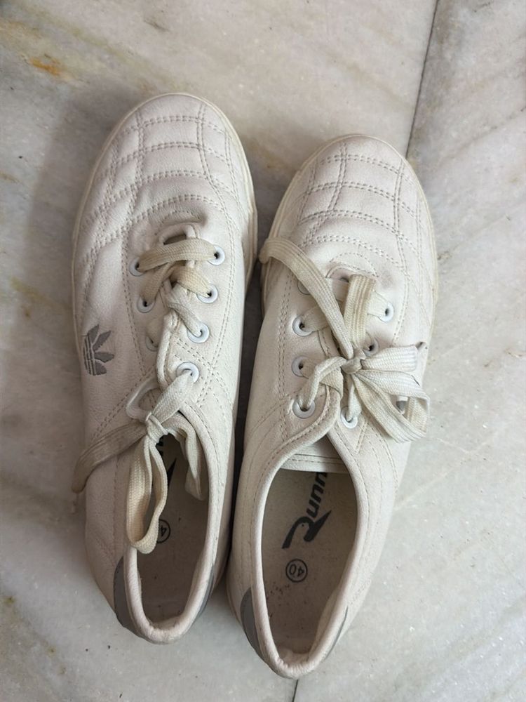 Classic White Sneakers
