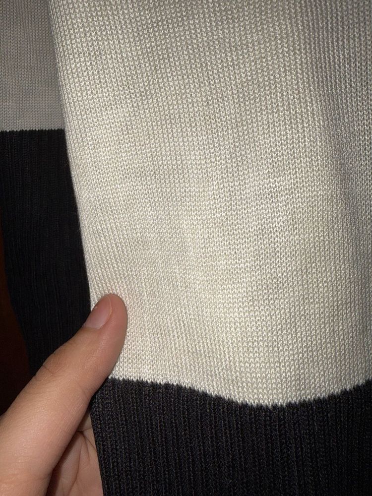 Color Block Knit Sweater