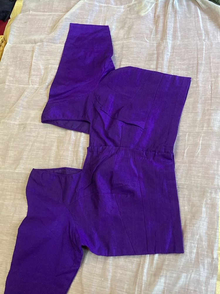 Blouse With Lining (40cm Length 46cm Breadth)