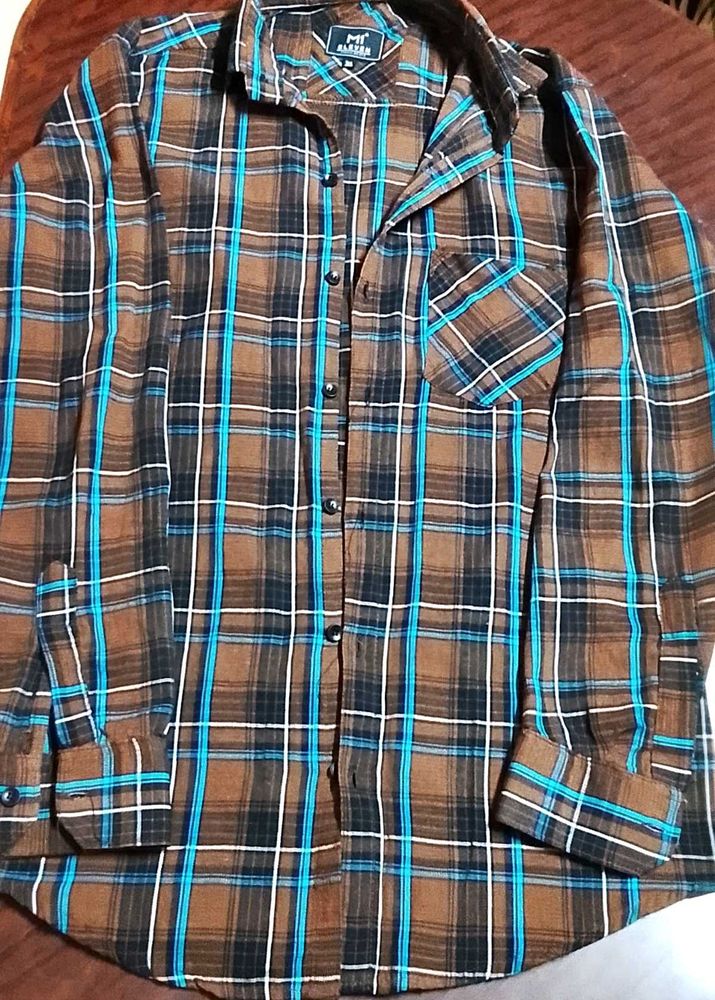 Men's Plaid Flannel Shirt