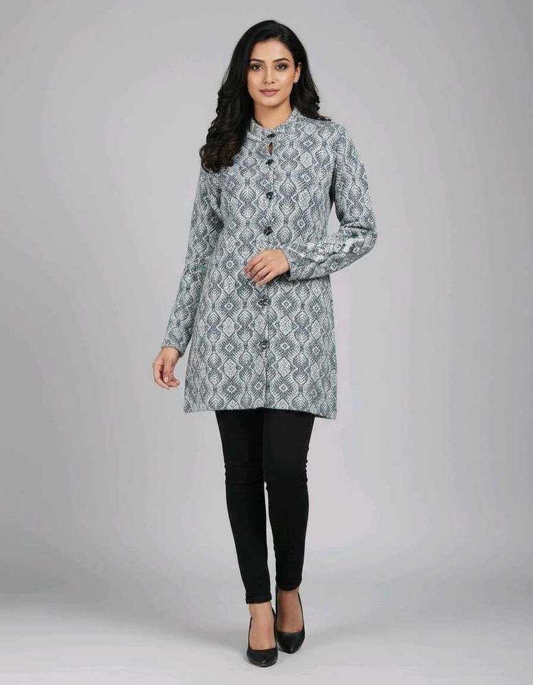 Elegant Patterned Coat