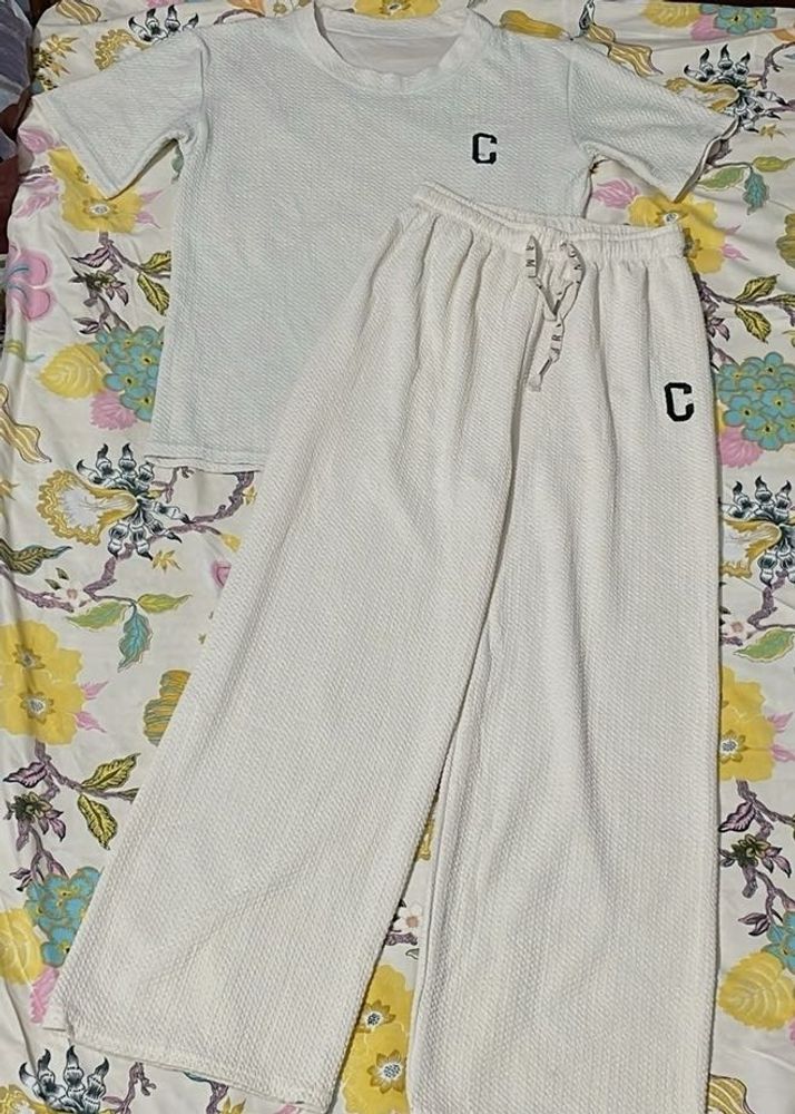 off white cord Set