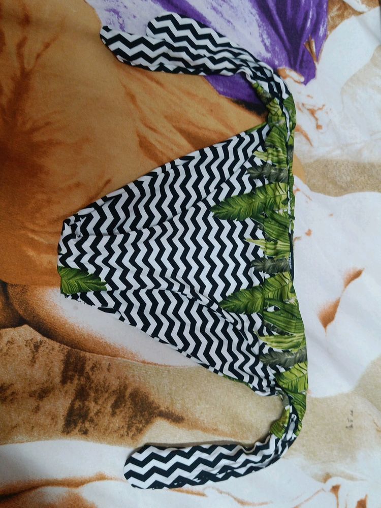 Women Beach Wear Printed Panty