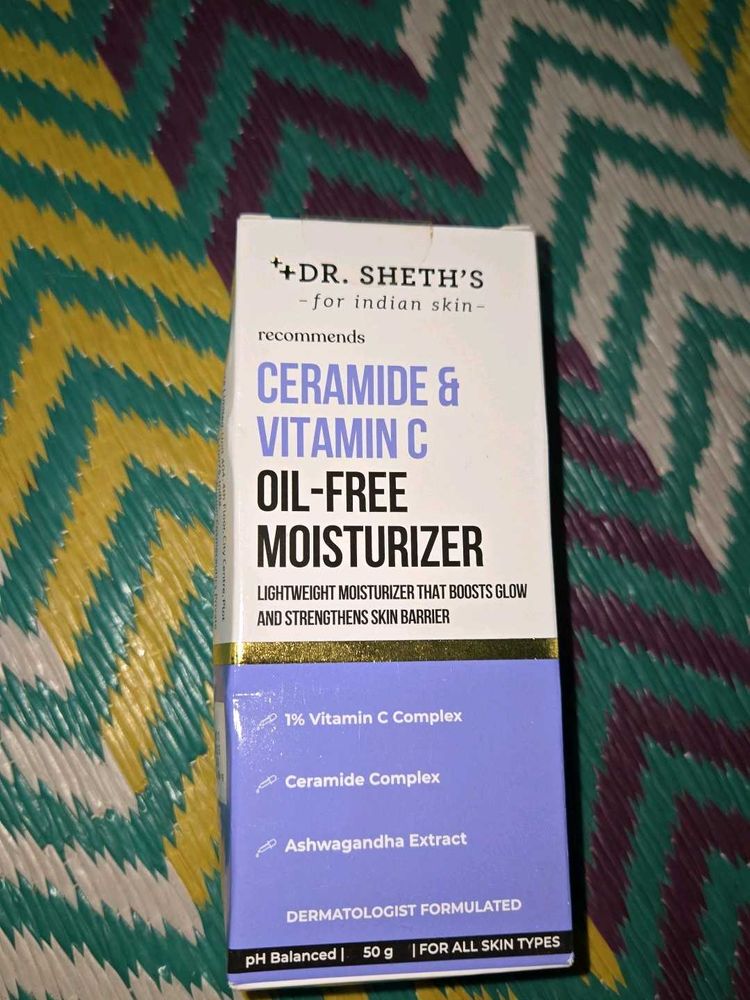 Dr. Seth's Ceramide &amp; Vitamin C Oil-Free Moisturiz