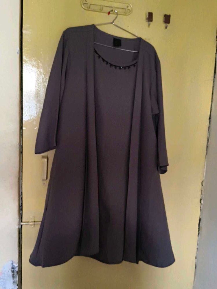 Elegant Grey Kurta Set