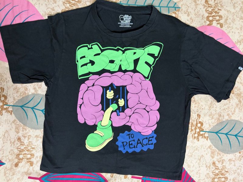 Graphic Print T-Shirt from The Souled Store