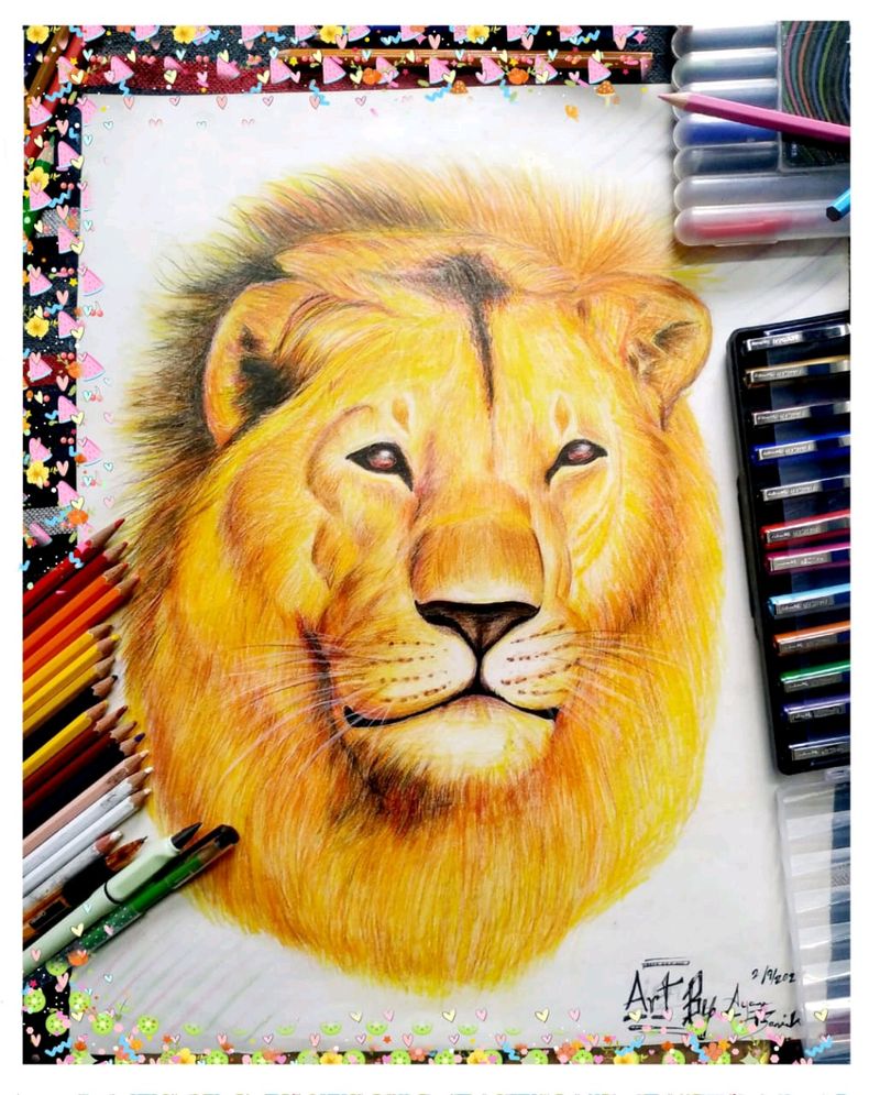 Lion Drawing
