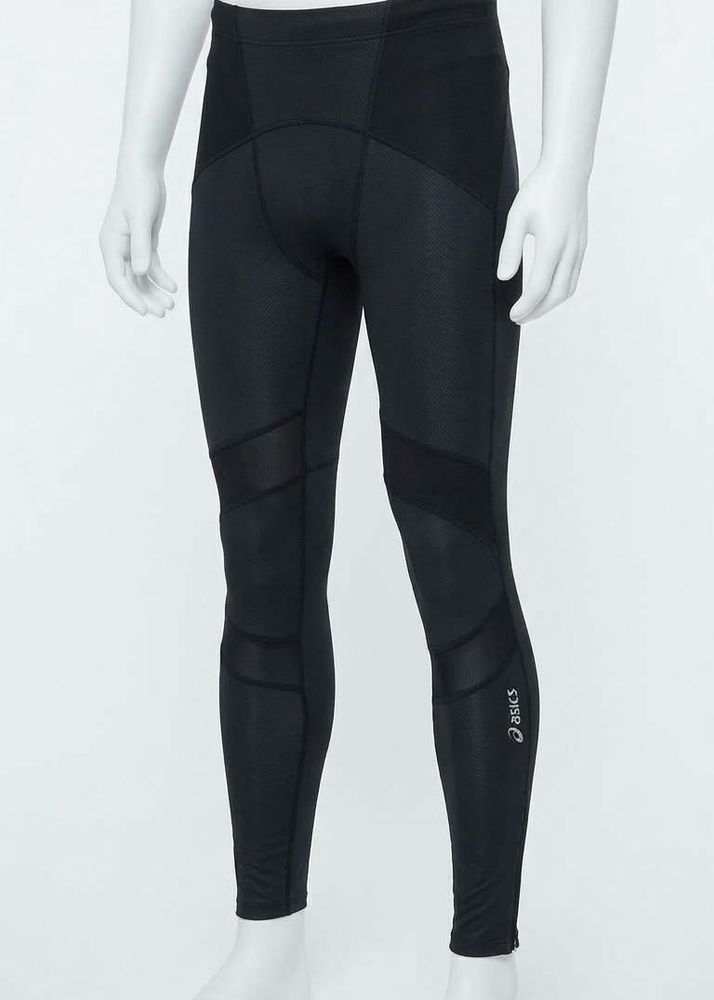 Asics Men's Black Athletic Tights