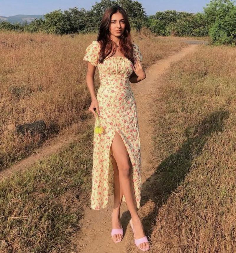 Floral Print Maxi Dress