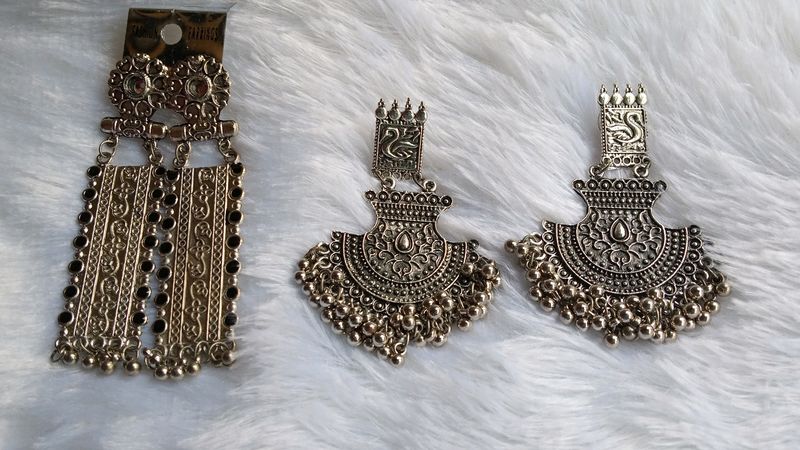 Boho Tribal Earrings Set