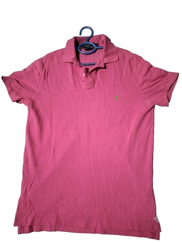 Men's Pink Polo T-Shirt