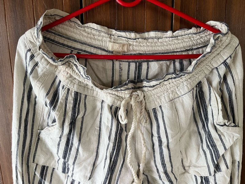 Striped Linen Pants