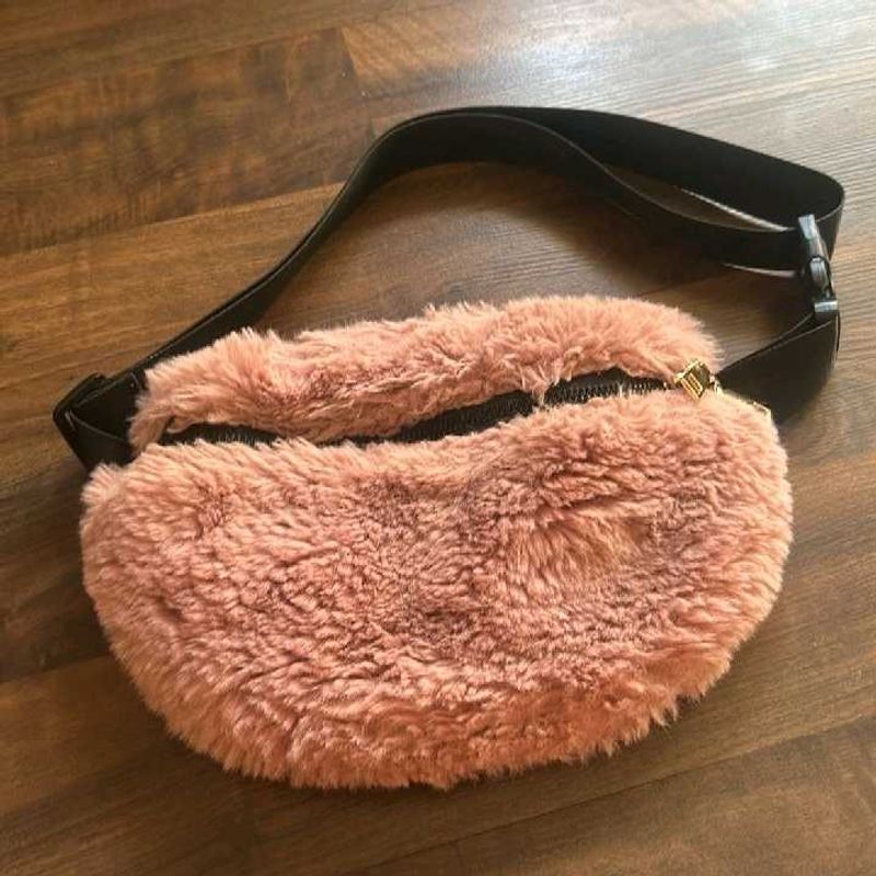 Fuzzy Pink Fanny Pack