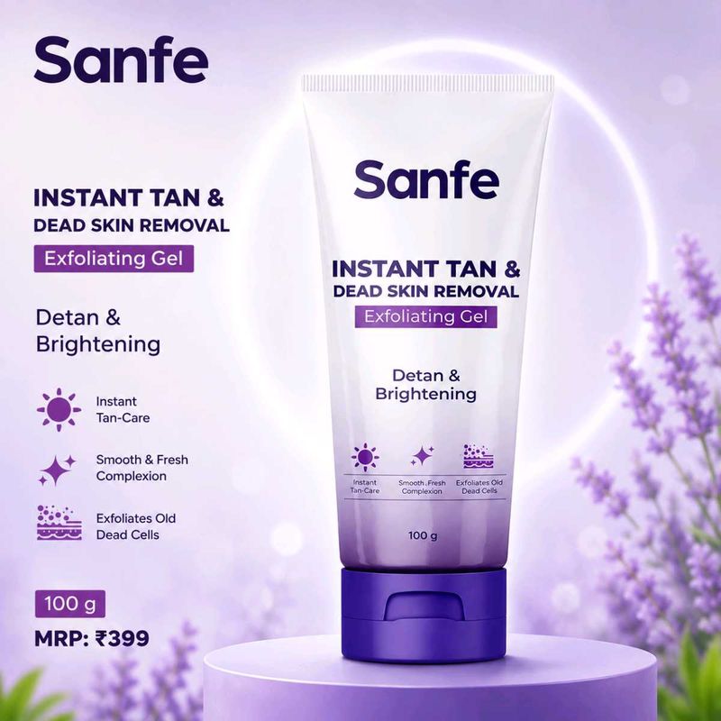 Sanfe Instant Tan &amp; Dead Skin Removal Gel