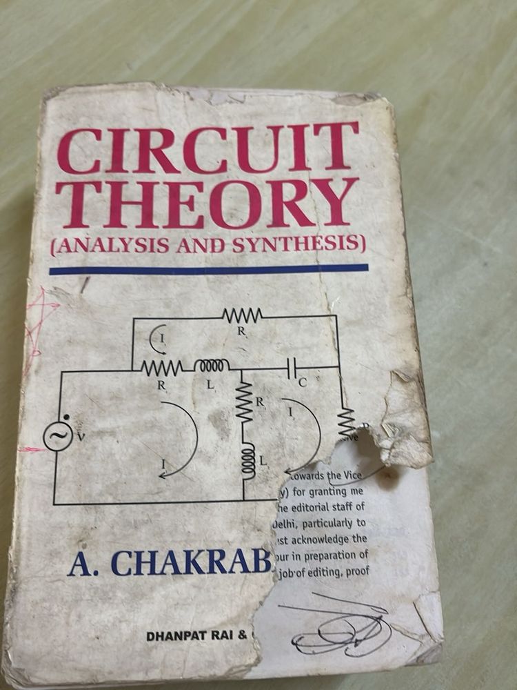Circuit Theory: Analysis and Synthesis