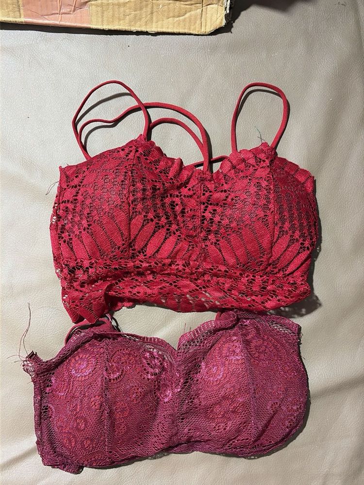 Lace Bralette Set