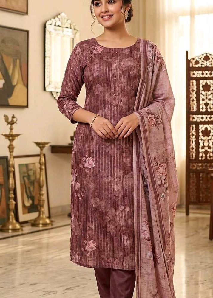 Beautiful Floral suit material