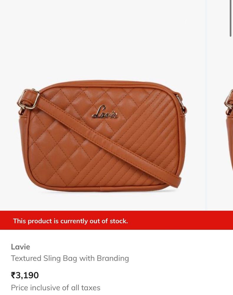 Lavie Textured Sling Bag