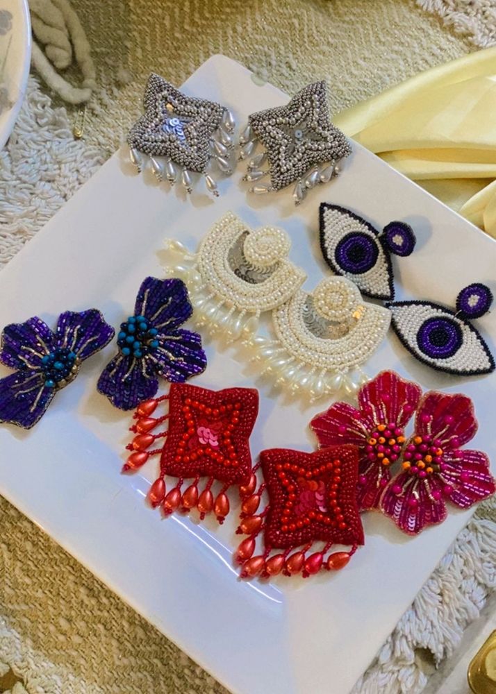 beaded earrings