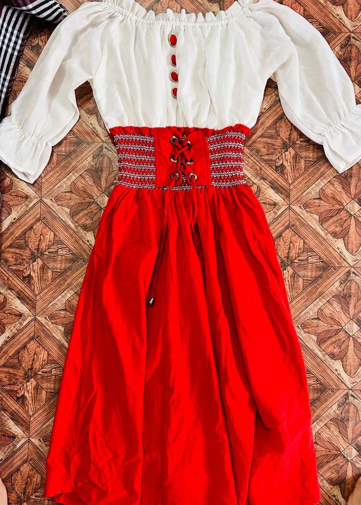 Women's Red Dress