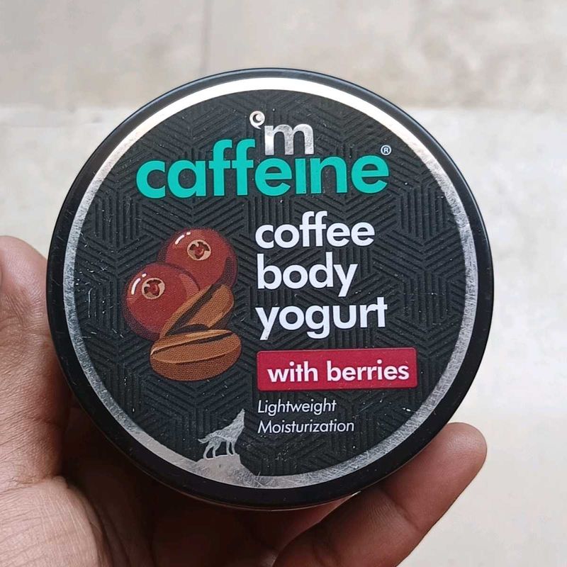 MCaffeine Coffee Body Yogurt with berries