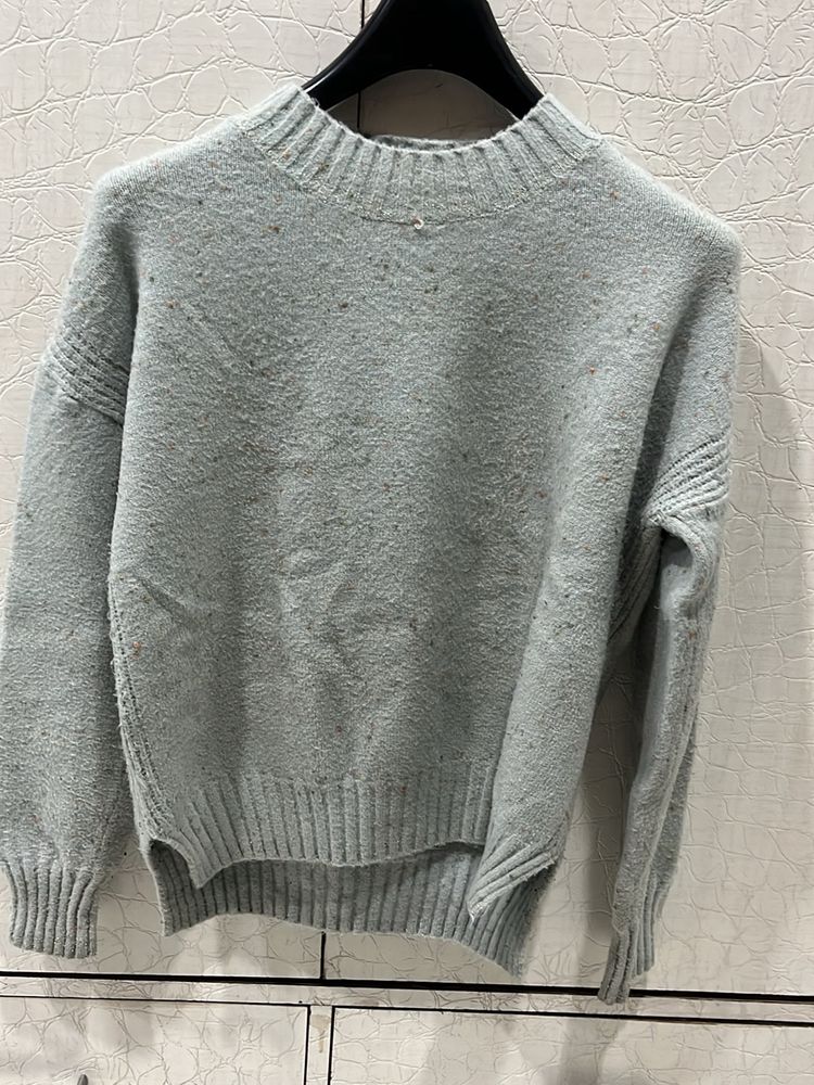 Cool Blue Shade Sweater